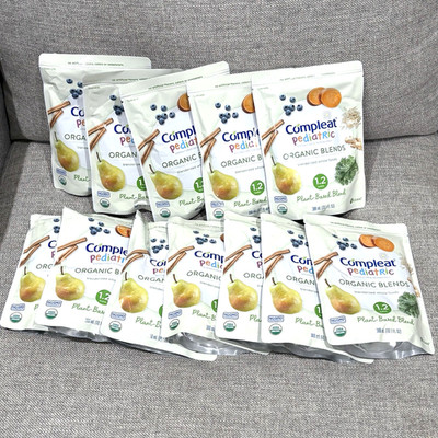 (12) Compleat Organic Blends Tube Feeding 10.1 oz Plant-Based EXP 12/26