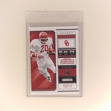2018 Contenders Draft Billy Sims University Of Oklahoma NCAA Football Card 