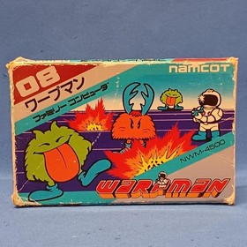 Warpman NES Famicom Game NAMCOT 1985 Japan Retro Gaming A3949