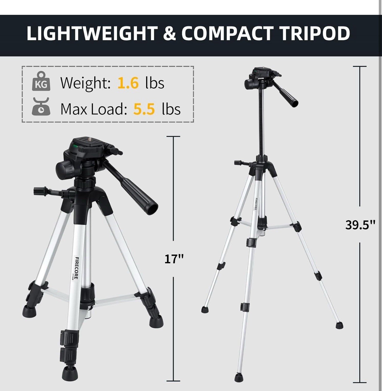 Firecore 360° Self Leveling Cross Line Laser Leveler with Pluse Mode Green Laser