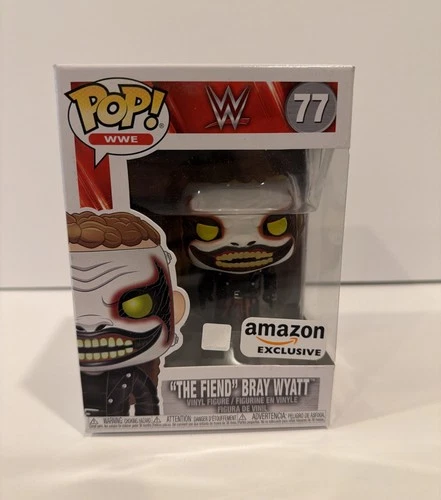 WWE “The Fiend” Bray Wyatt Funko Pop Vinyl Figure Vaulted Rare Amazon Exclusive