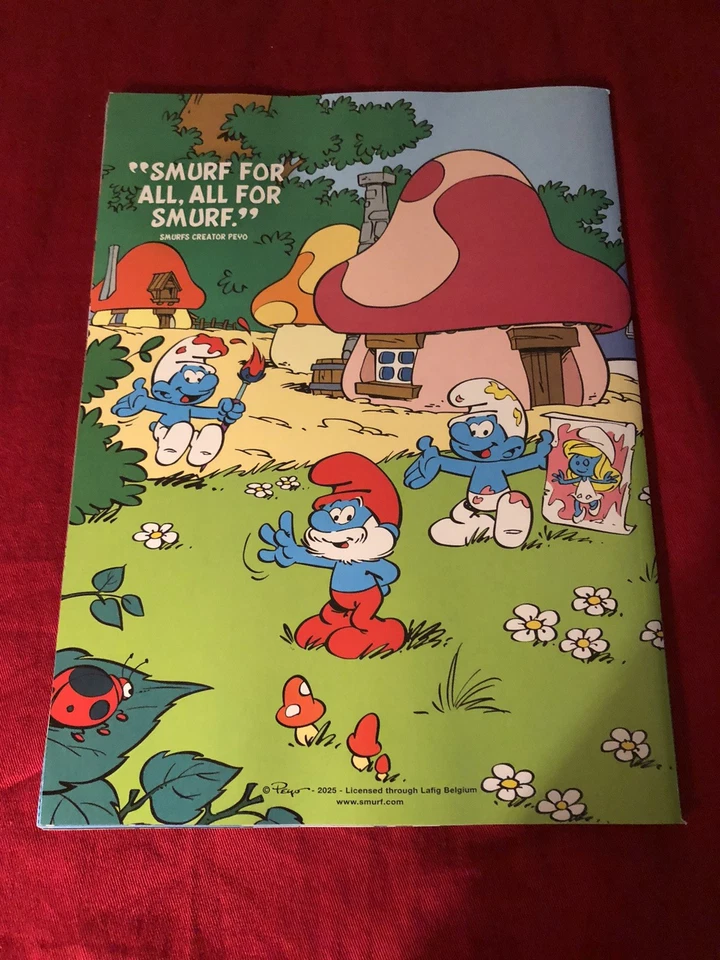 The Smurfs Official Magazine 2025 18 Free Stickers - Image 2 of 3