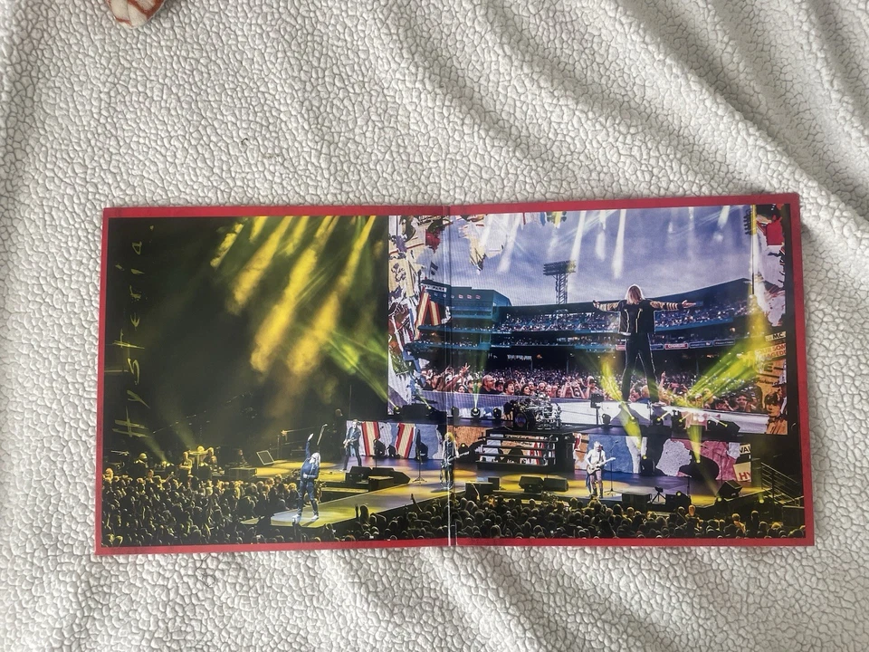 DEF LEPPARD - HYSTERIA LIVE LP NEW! LIMITED EDITION - CLEAR VINYL - 2LP F/S Foto 3 de 4