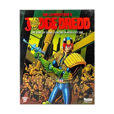 Rebellion  Board Games  Judge Dredd - The Game of Crime-Fighting in M Box VG/NM