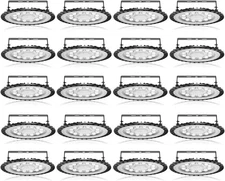 20 Packs 50W UFO high Bay Lights 5000LM Super Bright Warehouse led Light Fixture