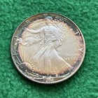 1992 American Silver Eagle - Epic Rim Toner - BU ASE - .999 Fine Silver 👀!!!