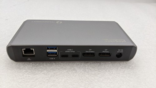 Plugable Thunderbolt USB-C Docking Station TBT3-UDC1 130W AC - FREE S/H - 第 5/8 張圖片