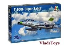 Italeri Plastic Model kit 1/72 Scale F-100F Super Sabre #1398 