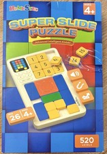 HOMESTEC Super Slide Puzzle LH0101 520 Levels Electronic Brain Teaser NEW