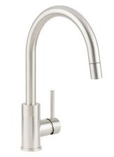 Miseno MNO003L Mia 1.8 GPM 1 Hole Pull Down Kitchen Faucet - Stainless Steel