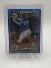 2024 Topps Chrome - Junior Caminero #213 Blue RayWave Refractor /150 (RC)