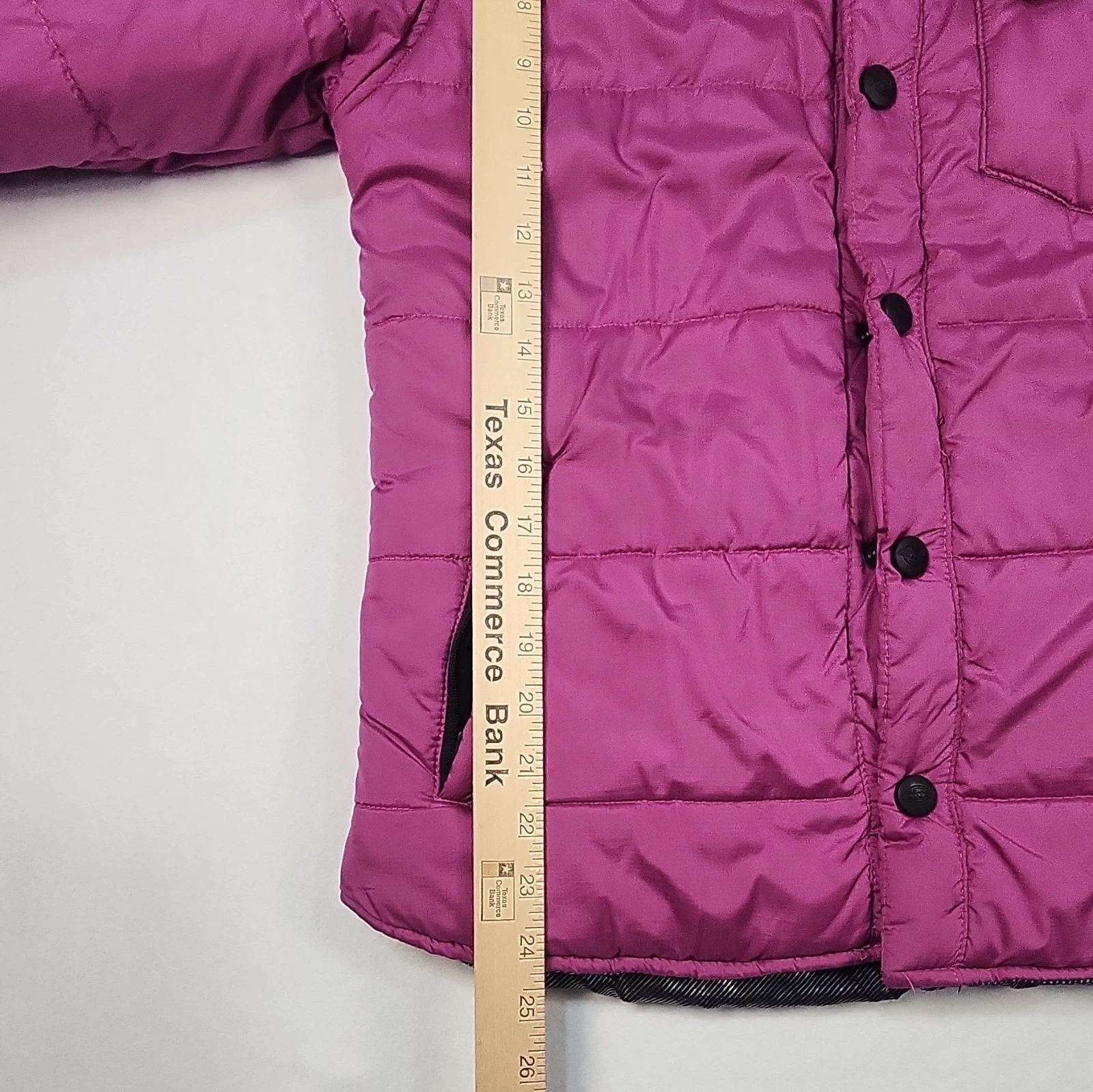 Dickies Performance System Pink Insulated Puffer Jacket Snap Front womens M image 5