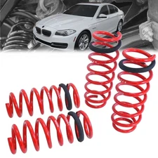 Megan Racing Red Euro-Version Coil Lowering Springs For 11-16 BMW F10 5-Series