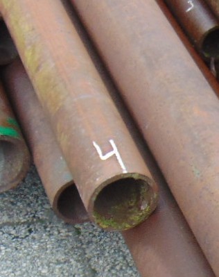 Steel Pipe - 4'' x 41' - SCH80 - Metal Tubing Industrial Construction