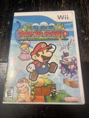 Super Paper Mario - Nintendo Wii Completed Tested Near Mint