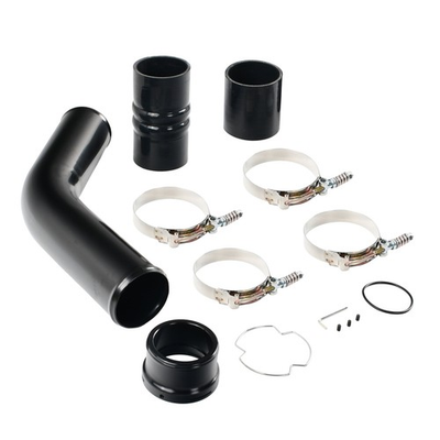 #ad Powerstroke 3#x27;#x27; Hot Side Intercooler Pipe Kit Black for 2011 21 Ford 6.7L Diesel $95.00