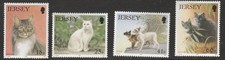 NEW 2026;Jersey 1994, Cats PART set MNH, Mi 645-49