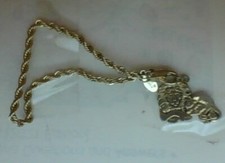 Vintage American Showcase Silver Tone Leo Lion Bracelet 7” DT3