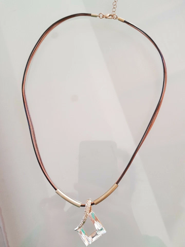 Collana Donna Semi Swarovski - Immagine 3 di 4