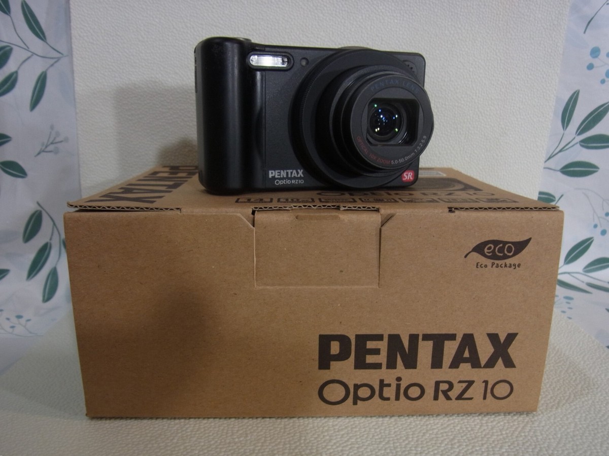 PENTAX Optio RZ10,Black,10x,2.7in,14MP Excellent fromJAPAN PENTAX Optio RZ10,Black,10x,2.7in,14MP Excellent fromJAPAN
