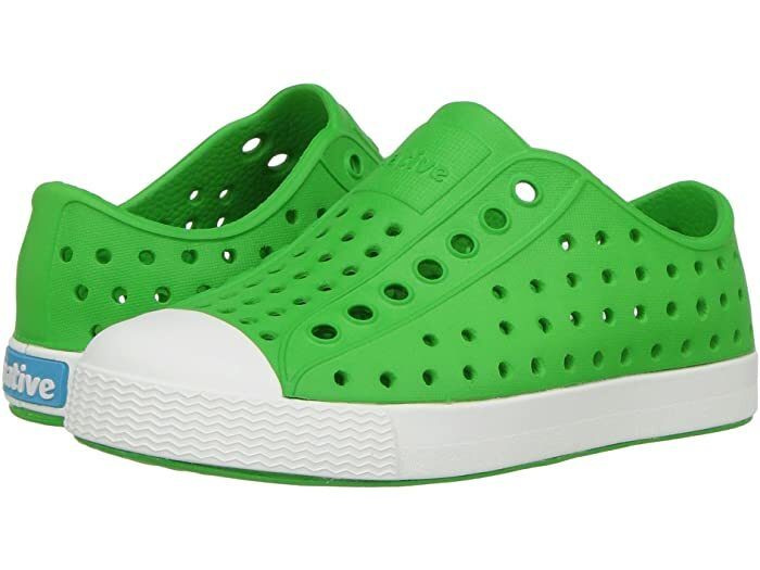 Chaussure D'eau Native Jefferson Enfant - Mixte, Waterproof, Coque Blanche - Taille 4 US Toddler
