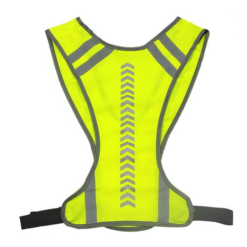 Motorcycle Safety Jacket Visible Reflective Vest Night Running Cycling Coat _&g - Picture 7 of 7