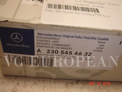 ベンツ SLクラス R230 フロント SAMコントロールユニット サム  