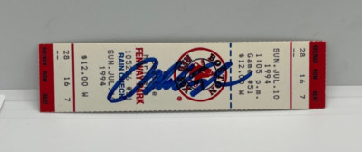 Red Sox July 10 1994 Ticket Alex Rodriguez 1st Error + 3 Strike Outs + Mo Vaughn