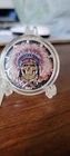 AMERICAN WESTERN SKULLS 1OZ SILVER INDIAN CHIEF 183/1000