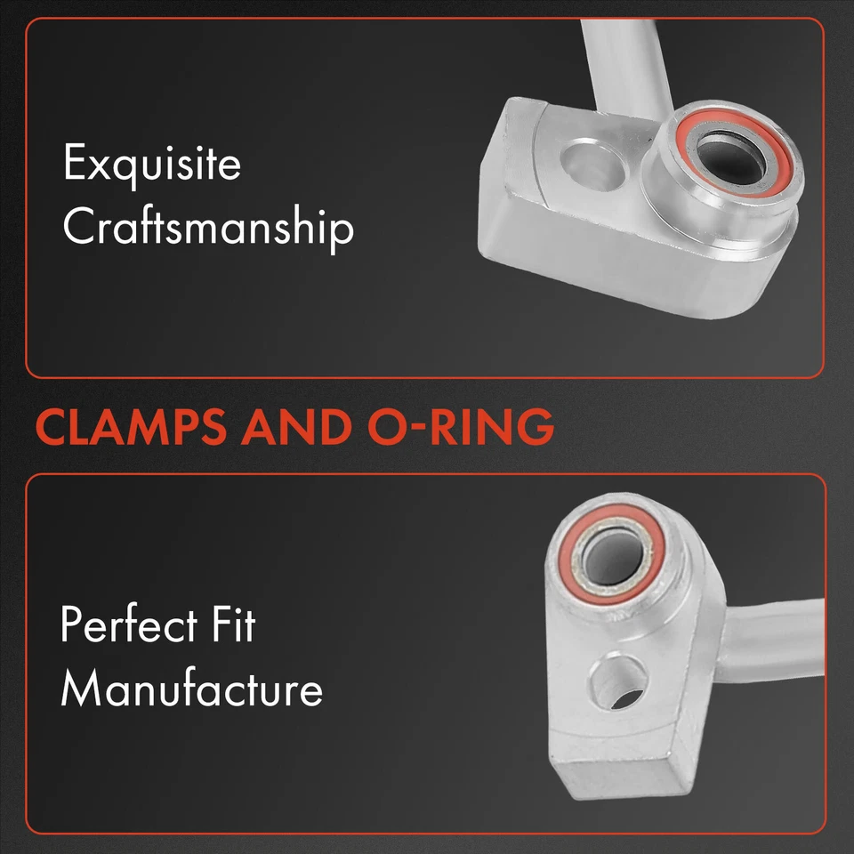 Línea de descarga de aire acondicionado para Ford Transit-150 Transit-250 Transit-350 HD 2020 V6 3,5 L Foto 3 de 4