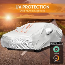 Xxl Full Sedan Car Cover Waterproof Outdoor Snow Rain Dust Uv Resistant Protect Xxl Full Sedan Car Cover Waterproof Outdoor Snow Rain Dust Uv Resistant Protect