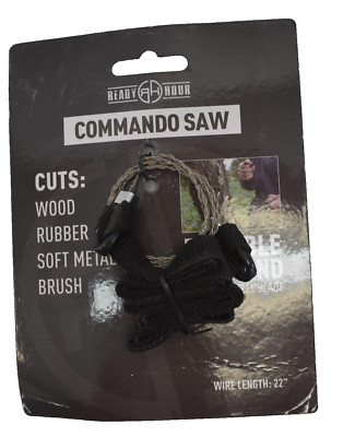 Ready Hour Commando Saw 22'' Durable 8 Strand Stainless Steel Blade Genuine OEM