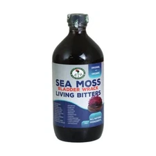 Sea Moss Bladder Wrack Living Bitters, 100% Natural Organic Herbal Detox 16 oz