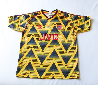 アーセナル adidas JVC ユニフォーム 復刻モデル イエロー 90's