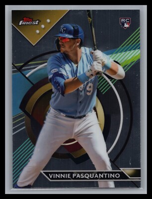 2023 Topps Finest #65 Vinnie Pasquantino Base Set Rookie RC Kansas City Royals