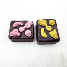 Fisher Price Fun Food Brownie Pastry Dessert Yellow  Pink Replacement Parts