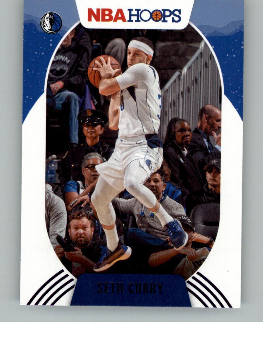 2020-21 Hoops Winter Seth Curry 44 Purple Dallas Mavericks