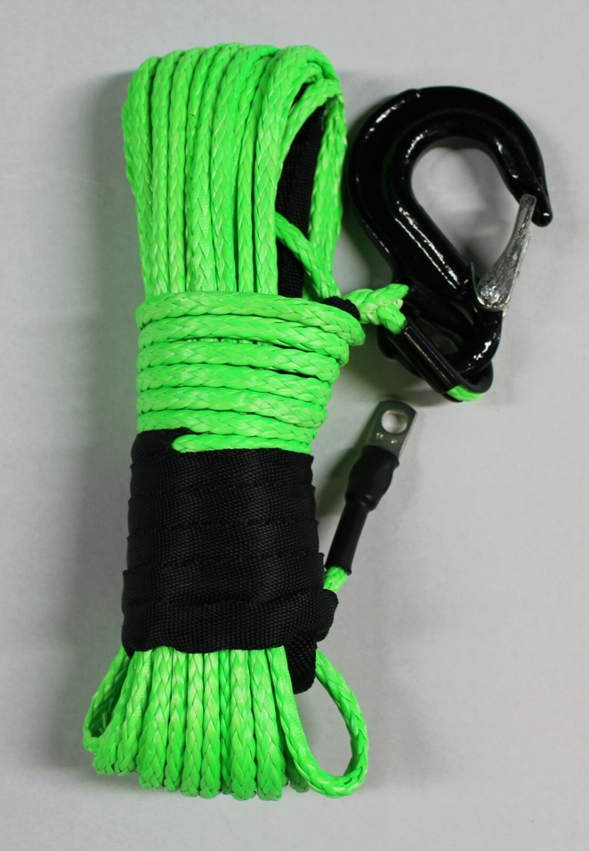 Gummi-Seilhaken Für ATV Winden - Stoßdämpfer Für Synthetische Seile