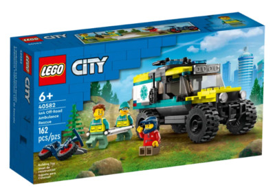 NEW LEGO 4x4 Off-Road Ambulance Rescue SET 40582 sealed gwp exclusive promo