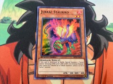 Yu-Gi-Oh! TCG Speed Duel Jurrac Stauriko SBTK-EN024 Super Rare 1st Ed Near Mint