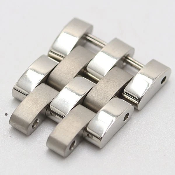 Bracelet ceinture montre femme Gucci authentique 2 maillons 5500L pièces argent 14 mm