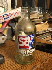 ACL SODA BOTTLE SUPER AMERICA POP 1980. Bloomington Minn mn . Minnesota 10 OZ