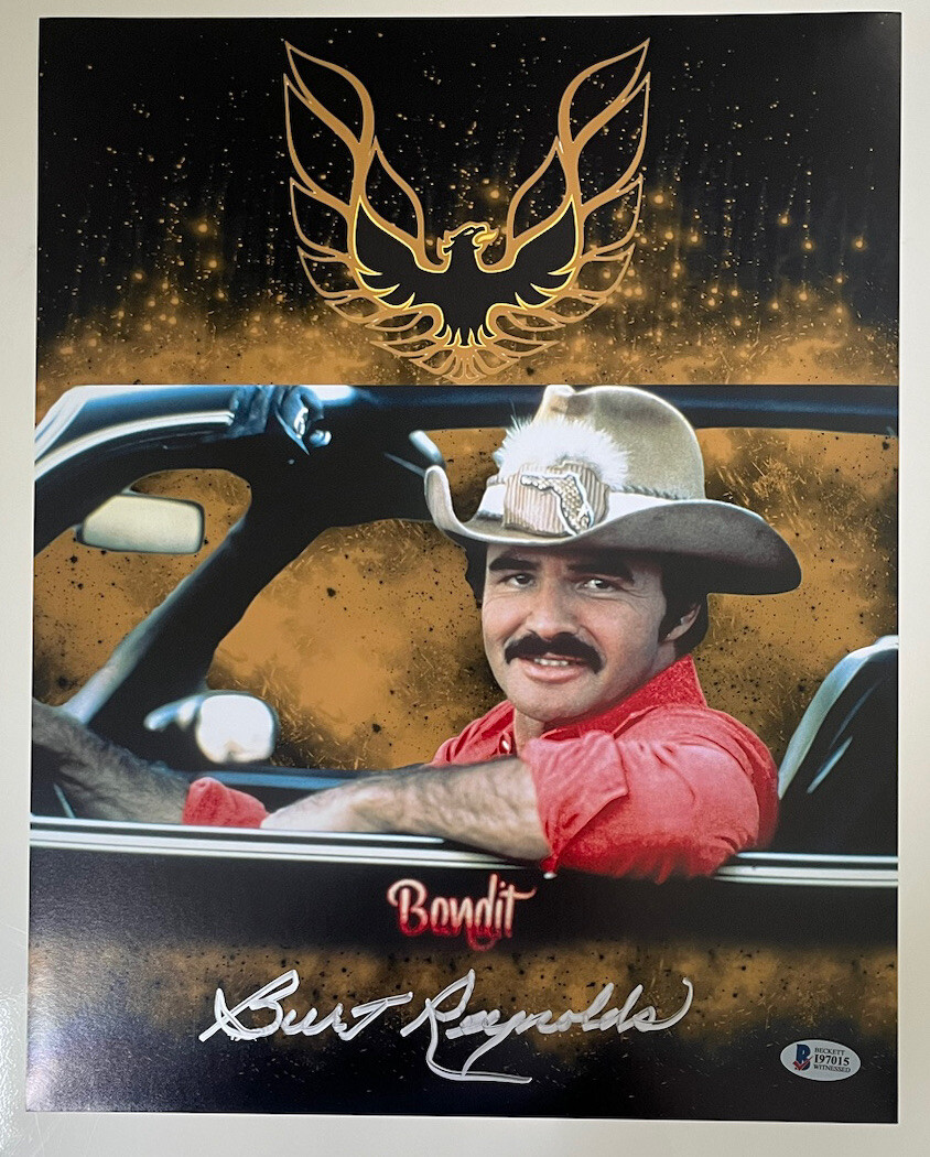 Burt Reynolds Autographed Signed SMOKEY AND THE BANDIT 11X14 PHOTO BAS BECKETT 