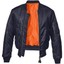Veste Bomber Brandit MA1 – Style Police/vol, Nylon, Noire, Neuve Avec étiquettes
