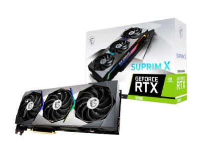 MSI Gaming GeForce RTX 3080 10GB Suprim X GDRR6X Ampere OC