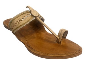 leather ladies chappal