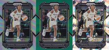 2023 Prizm WNBA CRACKED ICE/GREEN/SILVER #29 Crystal Dangerfield-Dallas Wings