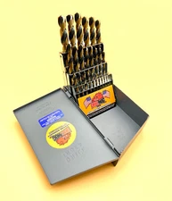 Drill Hog® 25 Pc Metric Drill Bit Set HI-Molybdenum M7 MM 100% Lifetime Warranty