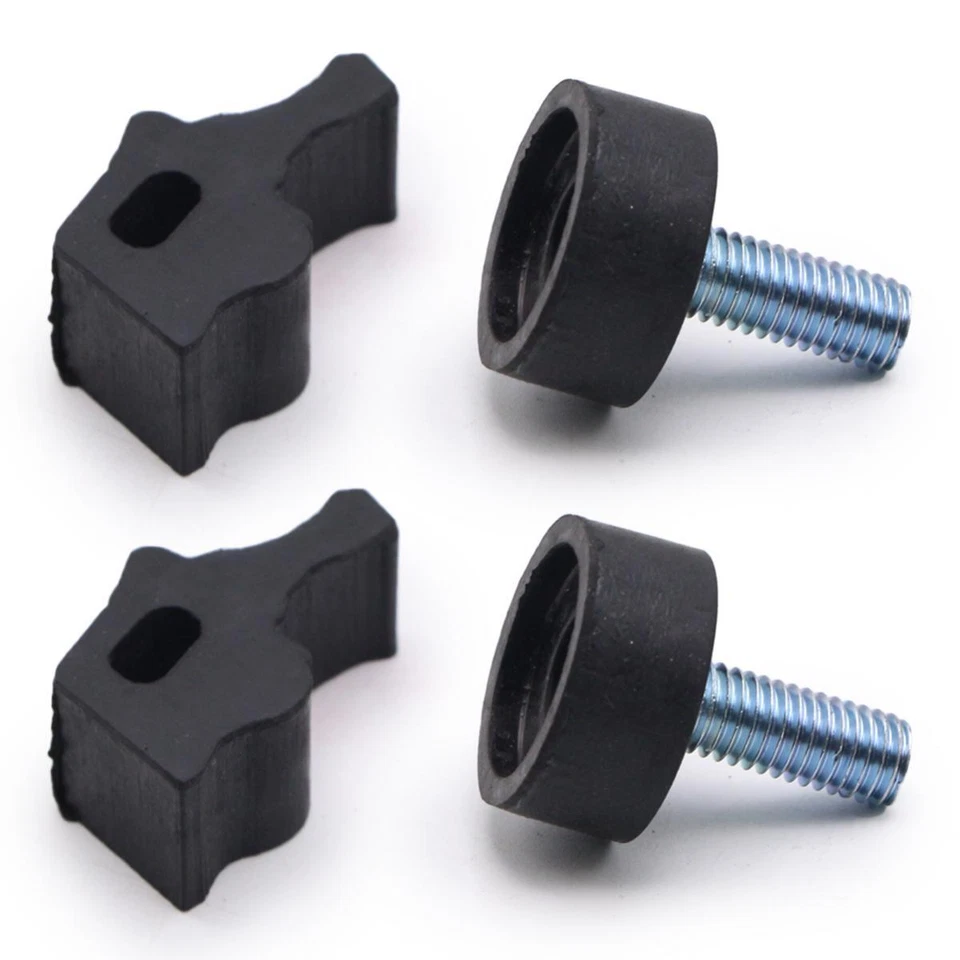 4 Pcs. Adjustable Hood Bumper Bonnet Rubber For Toyota Hilux RN20 RN25 Pickup - Image 3 of 4