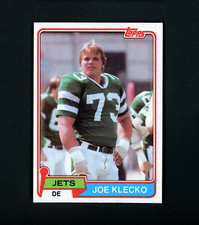 Joe Klecko 1981 Topps (HOF) NY Jets #47 NM-MT